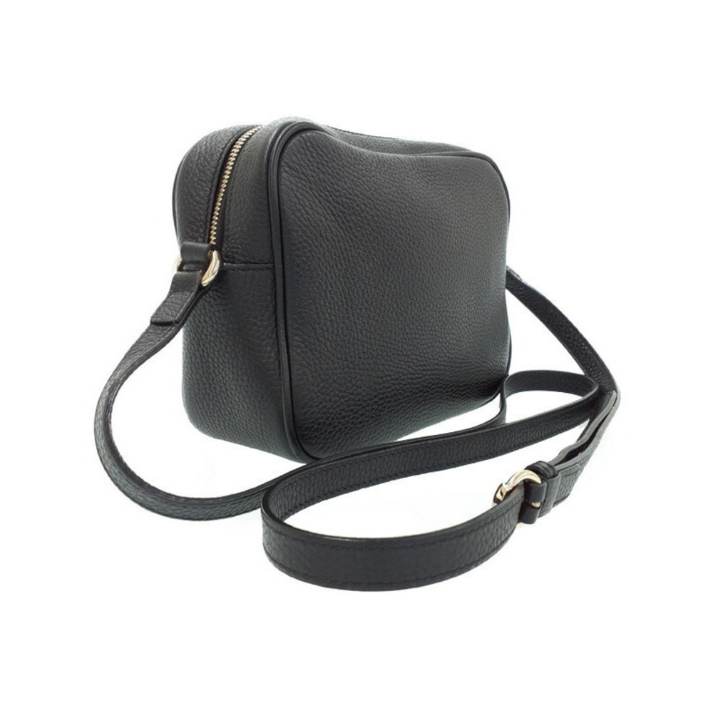 Gucci Soho Crossbody Disco Bag Leather Pebbled